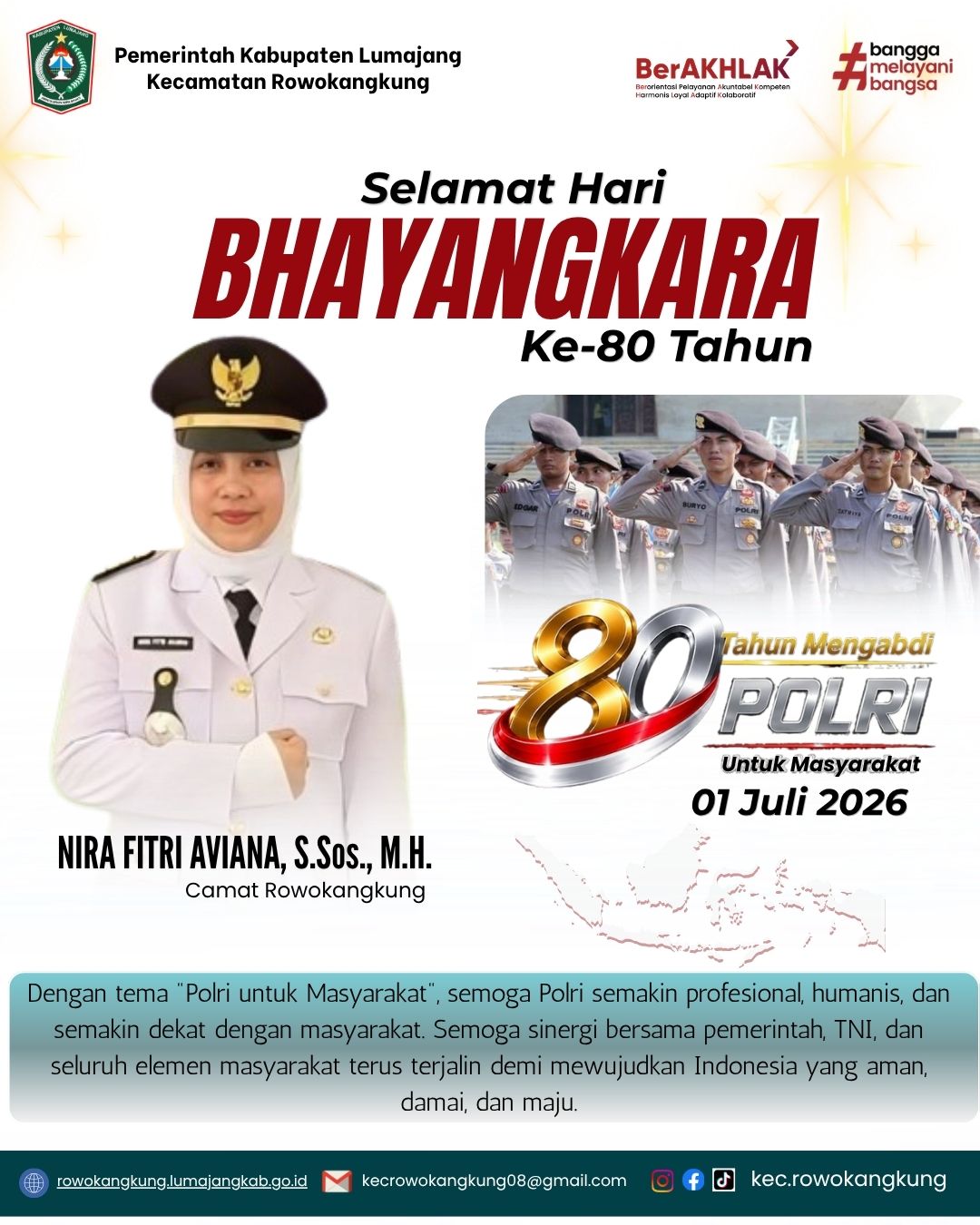 ULTAH BHAYANGKARA KE 80 TAHUN