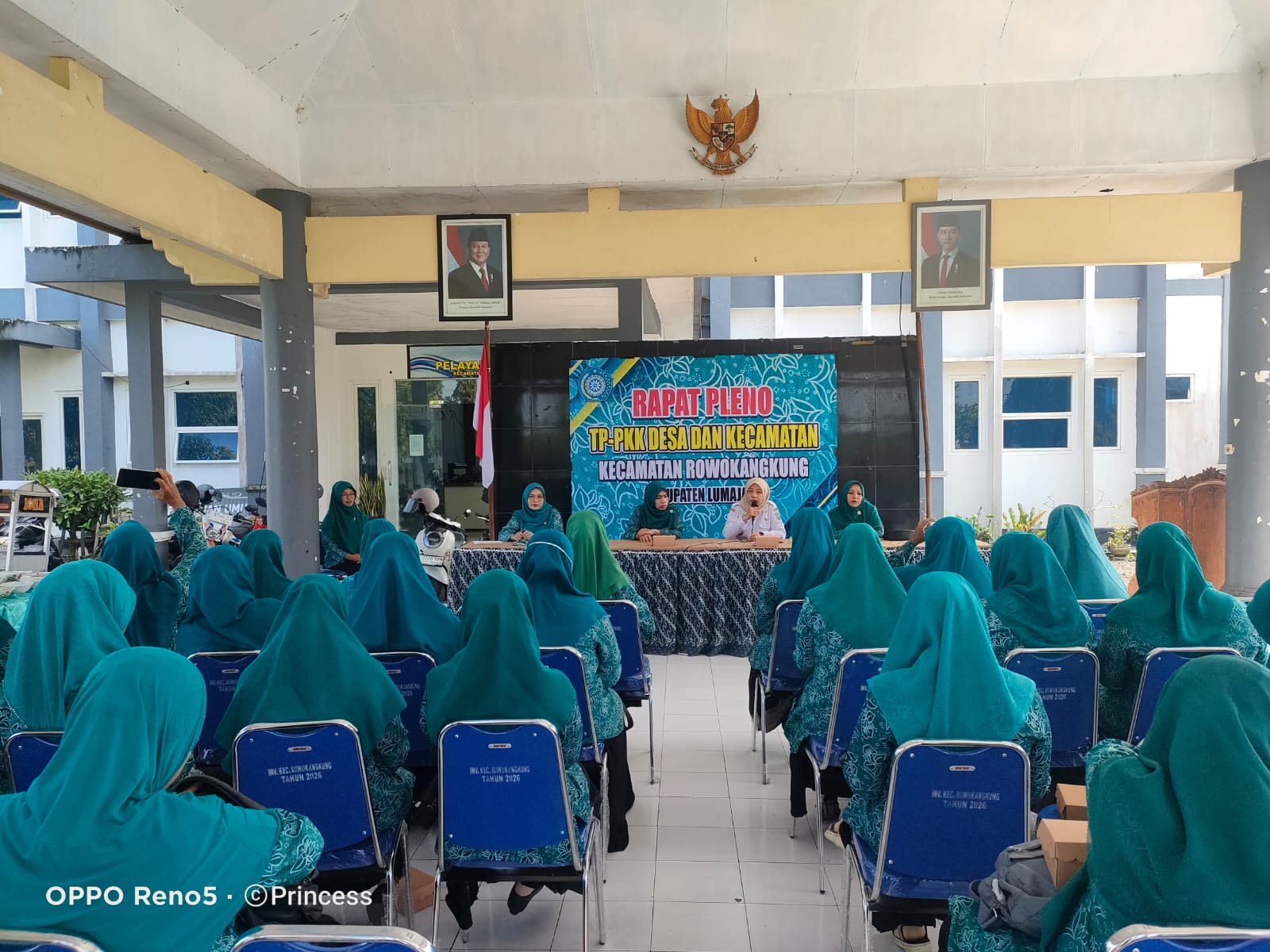 Rapat Pleno PKK Kecamatan dan Desa se-Kecamatan Rowokangkung